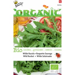 5 stuks - Organic Rucola wilde meerjarig (Skal 14275) - Buzzy