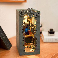 Robotime Book Nook Magic House DIY Modelbouw Knutselen