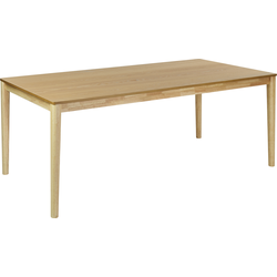 Beliani ERMELO - Eettafel-Lichte houtkleur-MDF