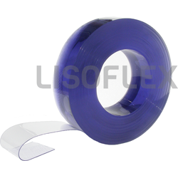 Pvc op de rol 10cm breed 2mm dik rol a 50 meter Transparant