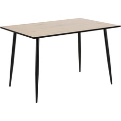 Eettafel Rechthoek Wit - 120x80x75cm - Willy
