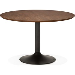 Ronde eettafel CHEF bruin