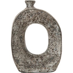 MUST Living Vase Salda large stone,31x22x12 cm, terracota