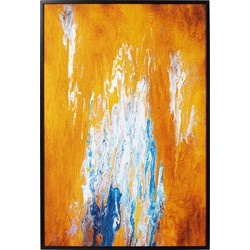 Schilderij Artistas Orange 120x180cm