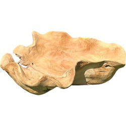 PTMD Schaal Loza - 50x40x15 cm - Hout - Naturel
