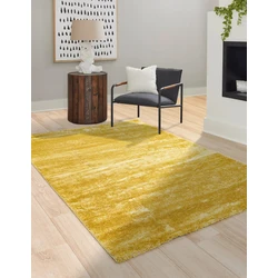 Bolana vloerkleed - Effen Modern - Geel - 160 X 230 CM