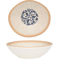 Bonna Kommetje - Viento - Porselein - 18 cm (470cc) - set van 6