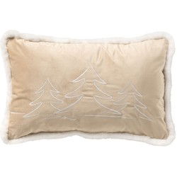 Textino ARBRE - sierkussen 30x50 cm - Bleached Sand - Textino