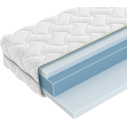 Supreme Matras 100x200  15 cm HR Koudschuim - 23cm dik - Ergonomisch - Antibacterieel - Wasbare hoes