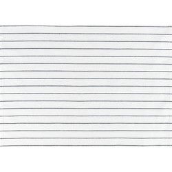 Krumble Theedoek met streeppatroon - 40 x 60 cm - Katoen - Wit