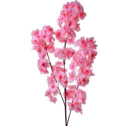 Clayre & Eef Kunstbloem 106 cm Roze Kunststof Decoratie Tak