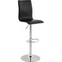 ALTO design barkruk 45x45x120 cm Zwart