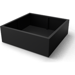 Artus rechthoekige Aluminium plantenbakken Lengte: 1500 Breedte: 500 Hoogte: 600