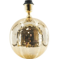 Lamp - Table Lamp Disco ball - Glass -Gold - 20x20x20cm