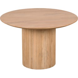 Lewis & Loft Lynn Ronde Eettafel Ø 120 cm – FSC®-gecertificeerd mangohout – Naturel