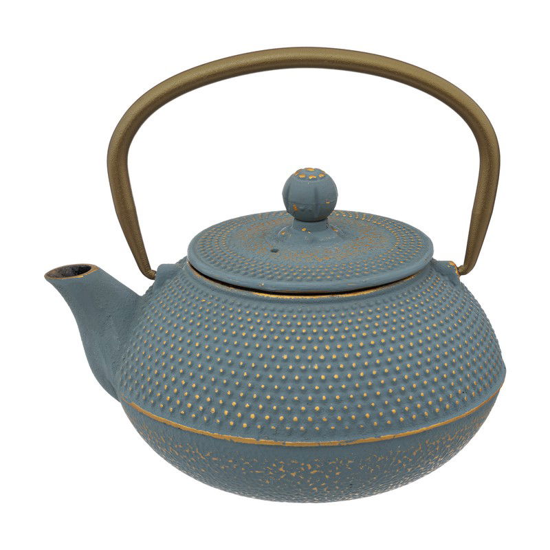 Secret de Gourmet Theepot - gietijzer - 800 ml - groen - Theepotten - 
