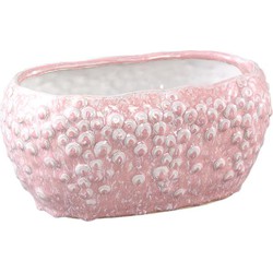 PTMD Bloempot Avis - 28x17x13 cm - Keramiek - Roze