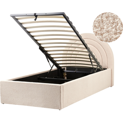 Beliani ANET - Kinderbed-Beige-Bouclé