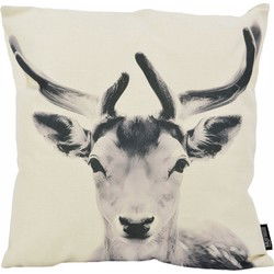 Sierkussen Nature Deer | 45 x 45 cm | Katoen/Linnen