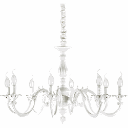 Ideal Lux - Justine - Hanglamp - Metaal - E14 - Wit
