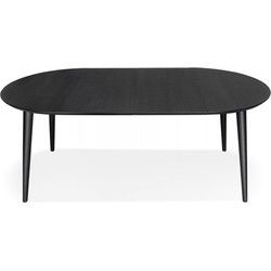 ORTENSIA uitschuifbare ronde eettafel 120-220x120x75 cm