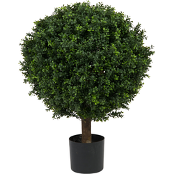 Greenmoods Buxus Kunstbal - Buxus sempervirens - Op stam - Romeinse Stijl - 1 Stuk - 85cm -