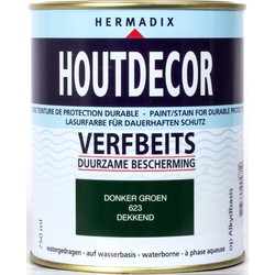 Houtdecor 623 donker groen 750 ml - Hermadix