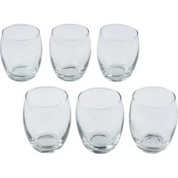 12x Sap/water glazen 350 ml transparant - Drinkglazen