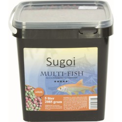 Multi Fish vijvervoer 6 mm 5 liter - Oosterik Home