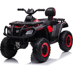 24 volt Elektrische Quad, 4 motoren, rubberen banden, lederen zitting en meer