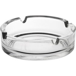 Glasmark Asbak - glas - D11 cm - transparant - voor binnen en buiten - Asbakken