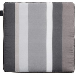 Madison Zitkussen Universeel - Stripe Grey - 50x50 - Grijs