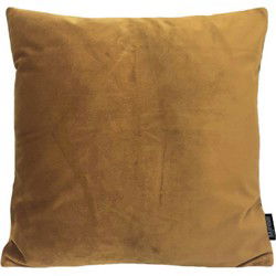 Sierkussen Velvet Goud/Bruin | 45 x 45 cm | Velvet/Polyester