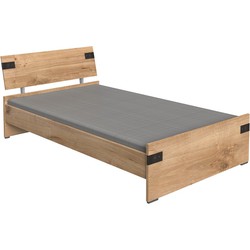 Bed 120 x 200 met set van 2 laden - L126 cm