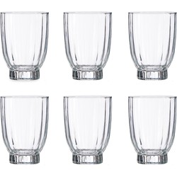 Set van 12x stuks luxe Pasabahce drinkglazen/waterglazen van 330 ML - Drinkglazen