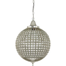 D - Light & Living - Hanglamp CHEYENNE - Ø47x65cm - Zilver