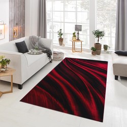 Torino Modern vloerkleed - rood