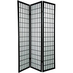 Fine Asianliving Japanse Kamerscherm B135xH180cm 3 Panelen Shoji