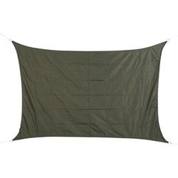 Hesperide Schaduwdoek Curacao - rechthoekig - grijs - 2 x 3 m - Schaduwdoeken