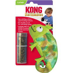 Katten-speelgoed reffilable chameleon groen