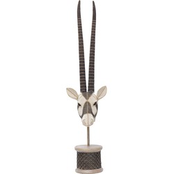 Kare Deco Object Antelope Head Pearls