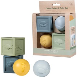Rubo Toys Little Dutch Ocean cubes / balls set