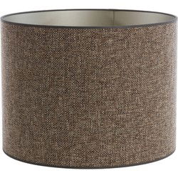 Light & Living - kap - Saverna - bruin - textiel - Ø 50cm - E27 - 2250804