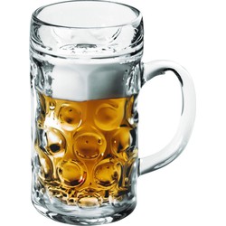 Bierpullen/bierglazen - 1.3 liter/130 cl/1300 ml - onbreekbaar - Bierglazen