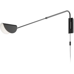 Maytoni - Wandlamp Mollis - Zwart