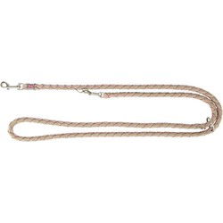 TRIXIE HONDENRIEM CAVO VERSTELBAAR BLUSH / ZAND 200X1,8 CM