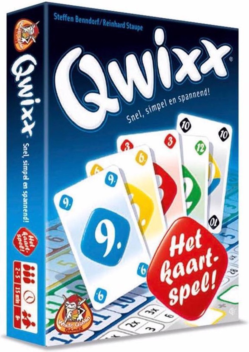 NL - White Goblin Games White Goblin Games kaartspel Qwixx - Het Kaartspel - 8+ - 