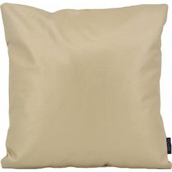 Metallic Champagne | 45 x 45 cm | Kussenhoes | PVC / PU Leder