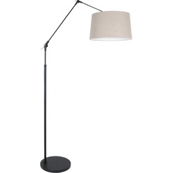 Staande lamp met grote knikarm Steinhauer Prestige Chic CrÃ¨me