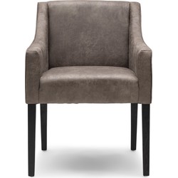 Riviera Maison Savile Row Dining Armchair, pellini, coffee